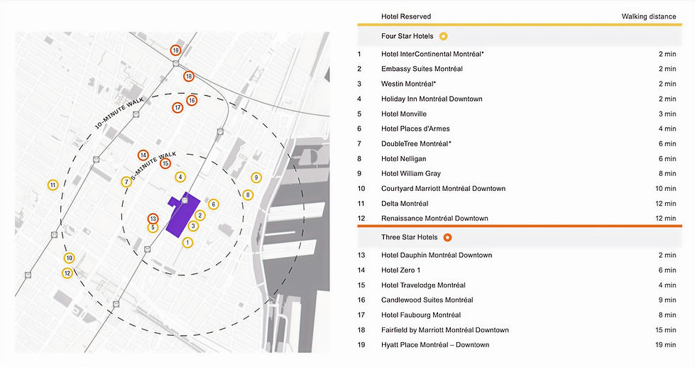 Hotel Map